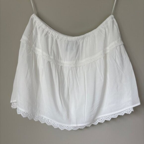 NEW Reformation Valetta Two Piece Matching Skirt Set in White | US 4 UK 8 - Picture 12 of 14